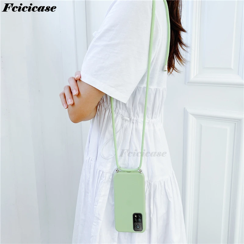 for xiaomi mi 10t 10s 10t lite note 10 pro poco f1 f2 pro x2 c3 x3 nfc m3 f3 crossbody lanyard carry hang shoulder strap case free global shipping