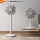 Напольный вентилятор XIAOMI MIJIA, портативный вентилятор с функцией кондиционирования воздуха, голосовое управление через приложение Mihome, бесшумный, естественный ветер