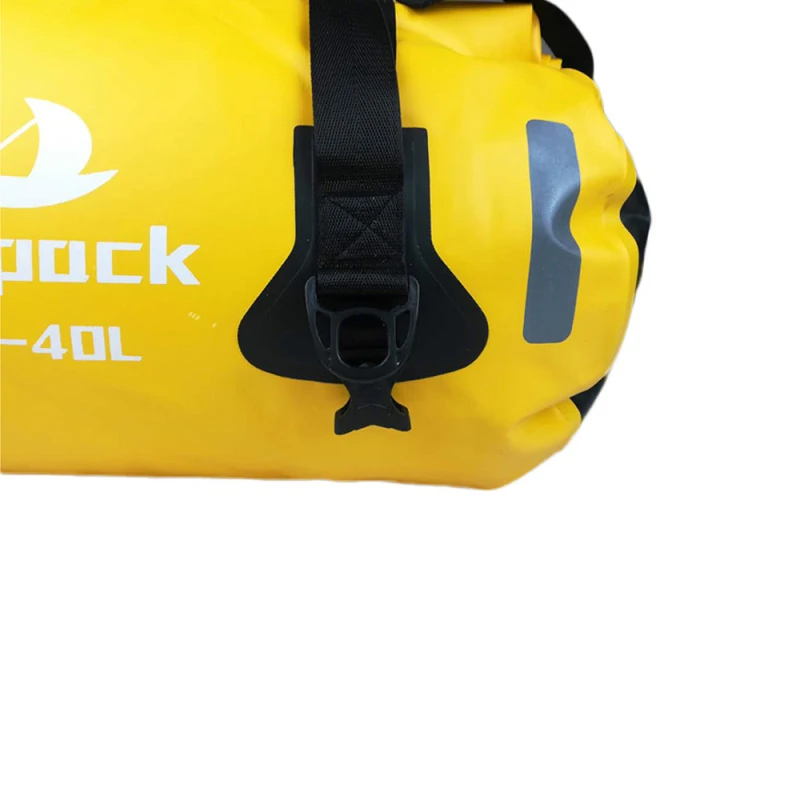 

40L/60L/80L Motorcycle Outdoor Riding Waterproof Tail Bag Roll Pack Bag Dry Luggage Travel Outdoor Motorbike Seat Bag Saddle Bag