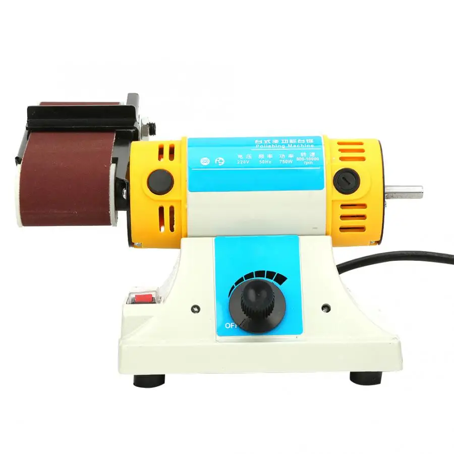Шлифовальная машина электрическая шлифовальная настольная ленточная