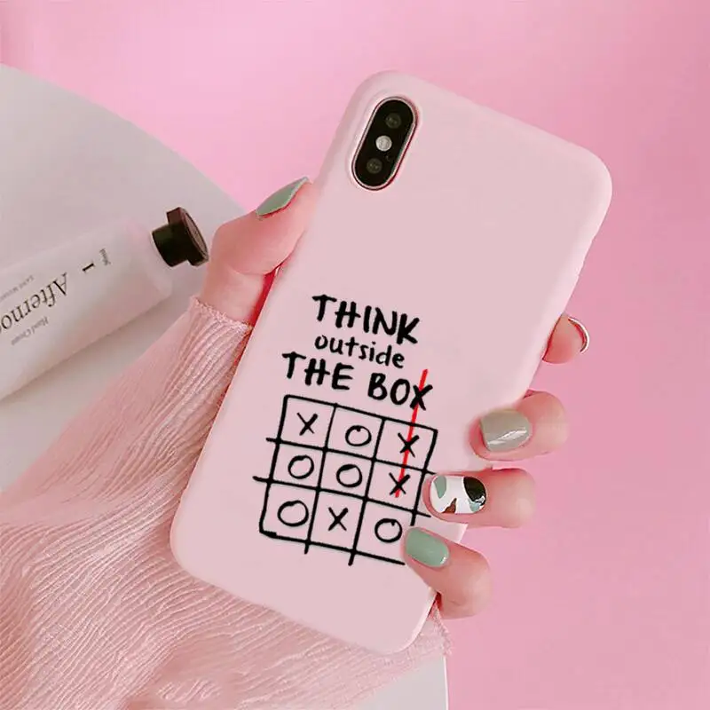 

Dandelion Feather Text Phone Case Candy Color for iPhone 6 7 8 11 12 s mini pro X XS XR MAX Plus