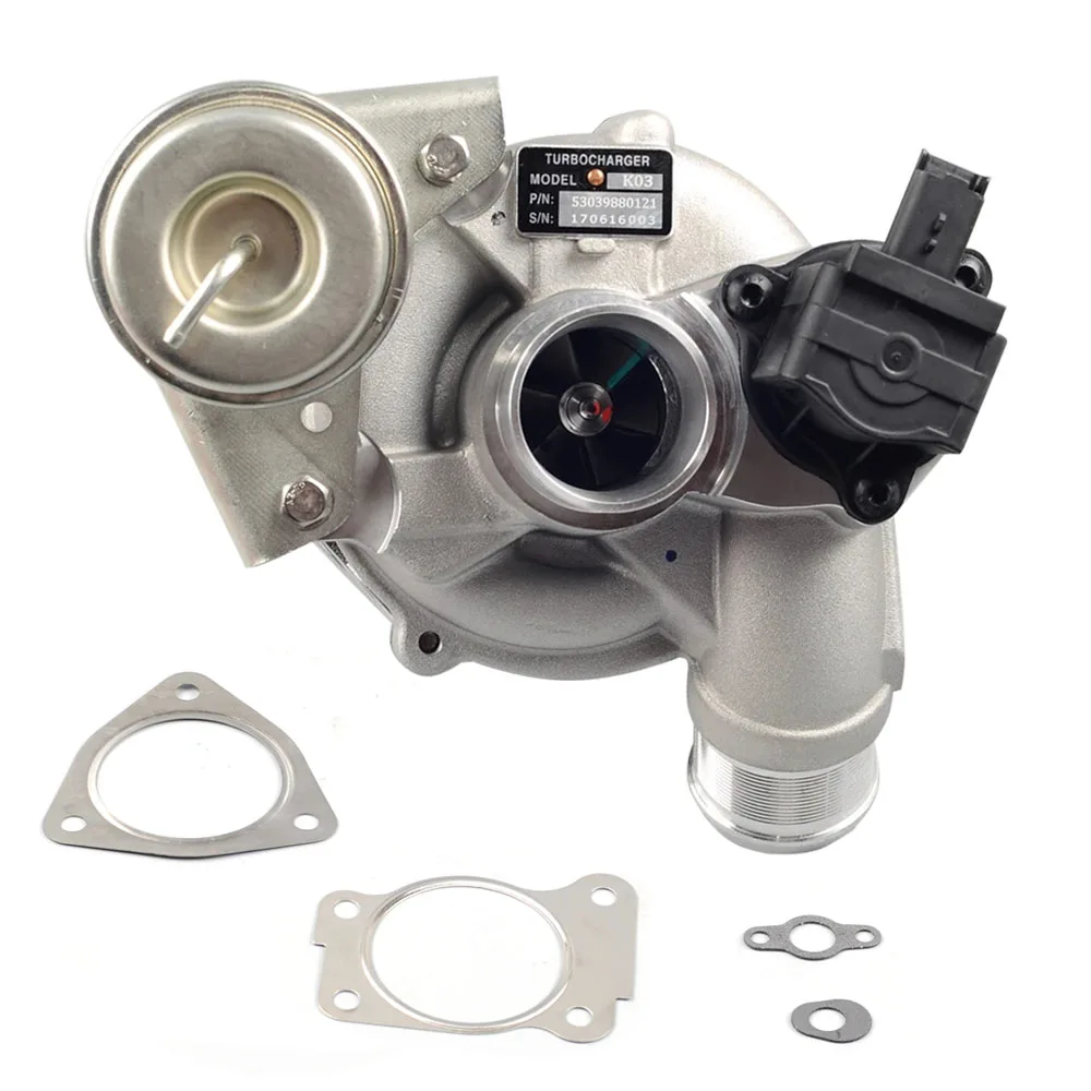 

Quality Built Aftermarket K03 5303-988-0121 9807682180 Turbocharger For 1.6L EP6DT, EP6CDT Engine On C4, C5, 207,308, 508, 3008