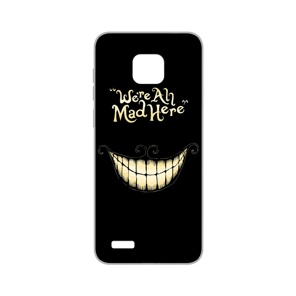 52 GUCOON Silicone Cover for Ulefone Note 7 S11 6.1inch Case Soft TPU Protective Phone Case Cartoon Wolf Flower Cat Bumper Shell - Цвет: 52