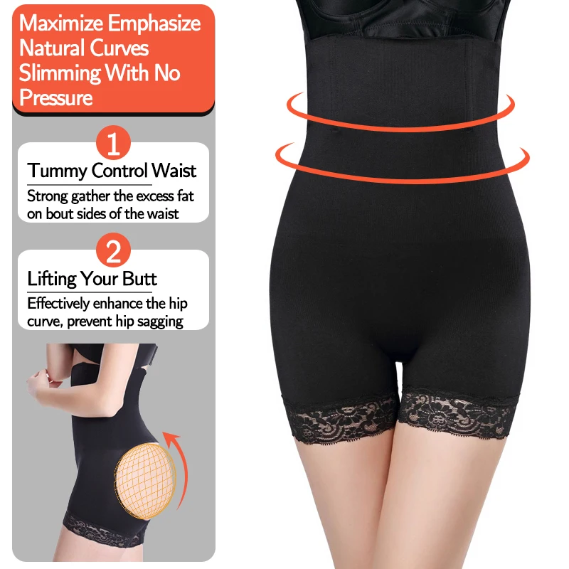 Женские трусики с высокой талией нижнее белье трусики-стринги шорты эффектом