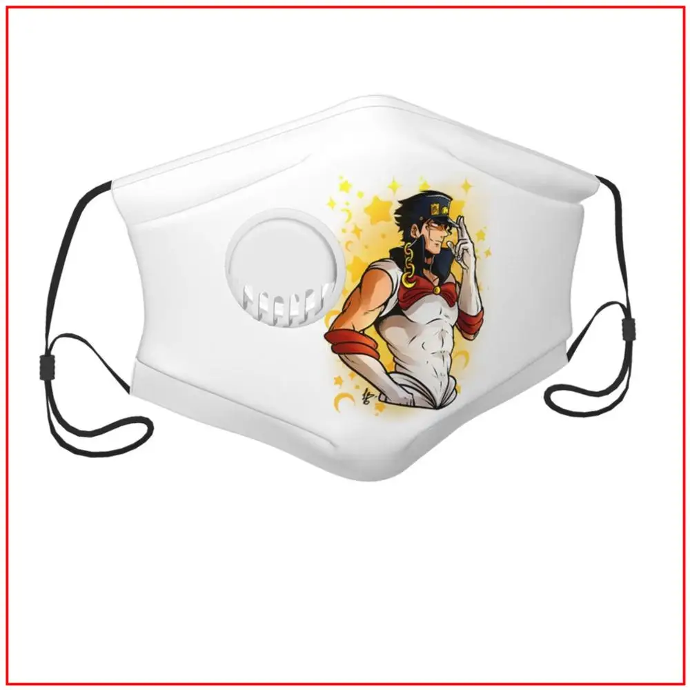 Джотаро Мун! Маска для лица мужчин и женщин многоразовая моющаяся маска с
