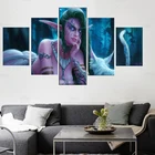 Tyrande Whisperwind WoW Elf Фантазийная девушка World of Warcraft плакат холст настенное Искусство Пейзаж Картины домашний декор