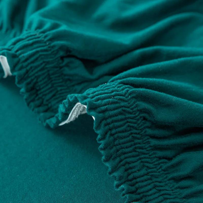 Однотонные L-образные Угловые чехлы для диванов эластичные секционные