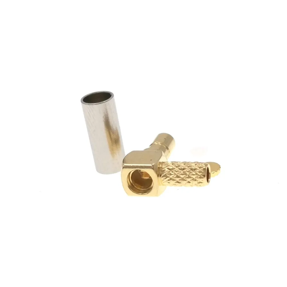 Ssmb мужчина обжимный прямой угол RF разъем для RG316 RG174|connectors bracelets|connector switchconnector xlr |