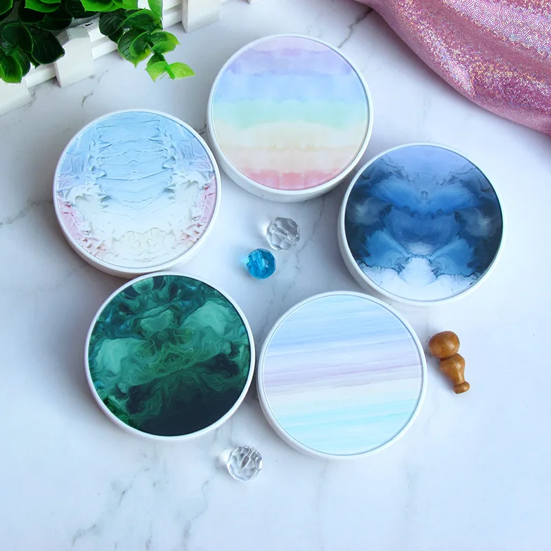 

1Pcs Colored Contact Lens Case With Mirror Women Man Unisex Contact Lenses Box Eyes Contact Lens Container Lovely Travel Kit Box