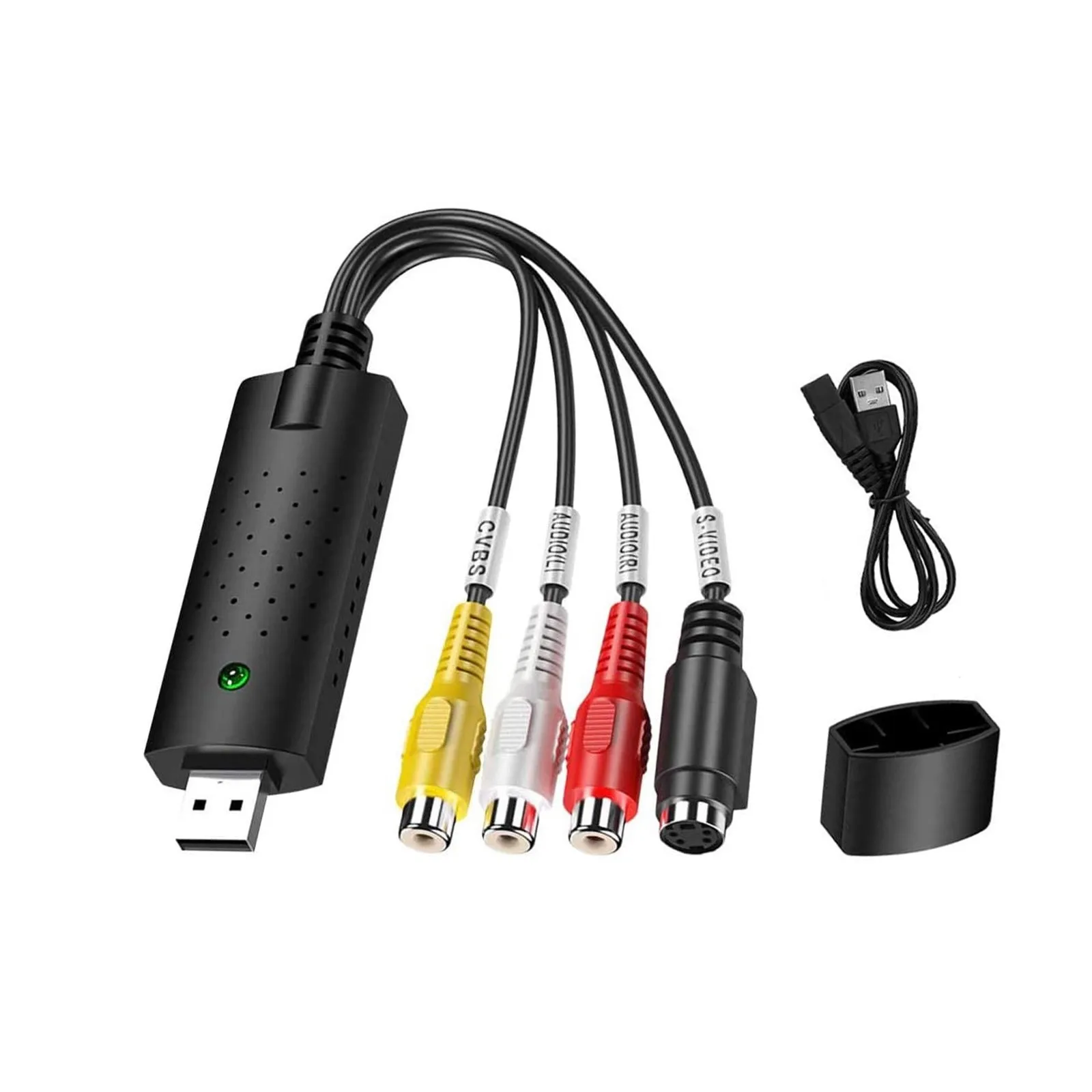 Цифровой преобразователь Hi8 VHS для USB видеозахвата снимает высококачественное