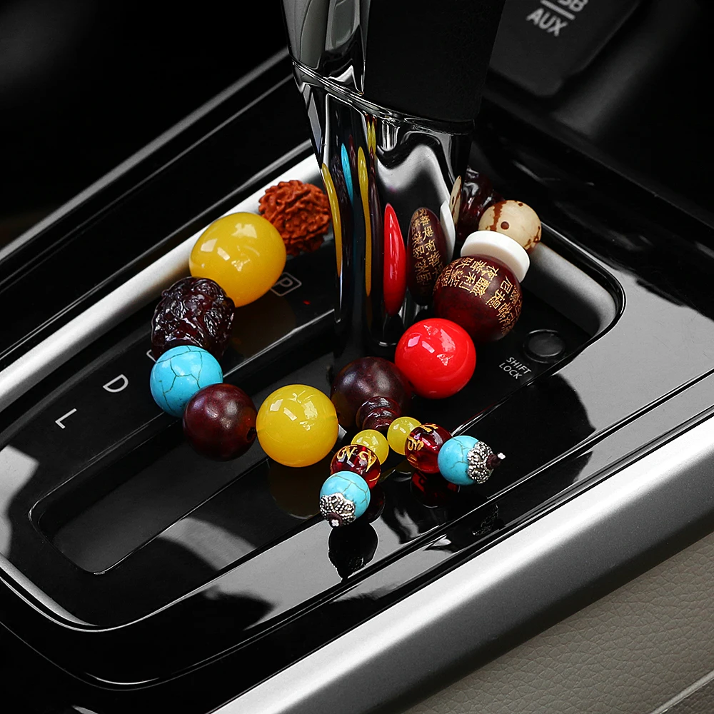 Автомобильное украшение автомобильные бусины символ мира салона автомобиля