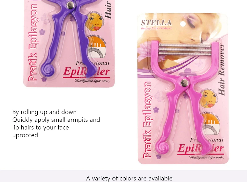 Facial hair clipper hair removal epilator simple and practical female facial hair removal shaving makeup thread tool