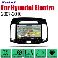 for hyundai elantra 20072010 accessories android car multimedia player gps navigation system radio stereo head unit 2din video