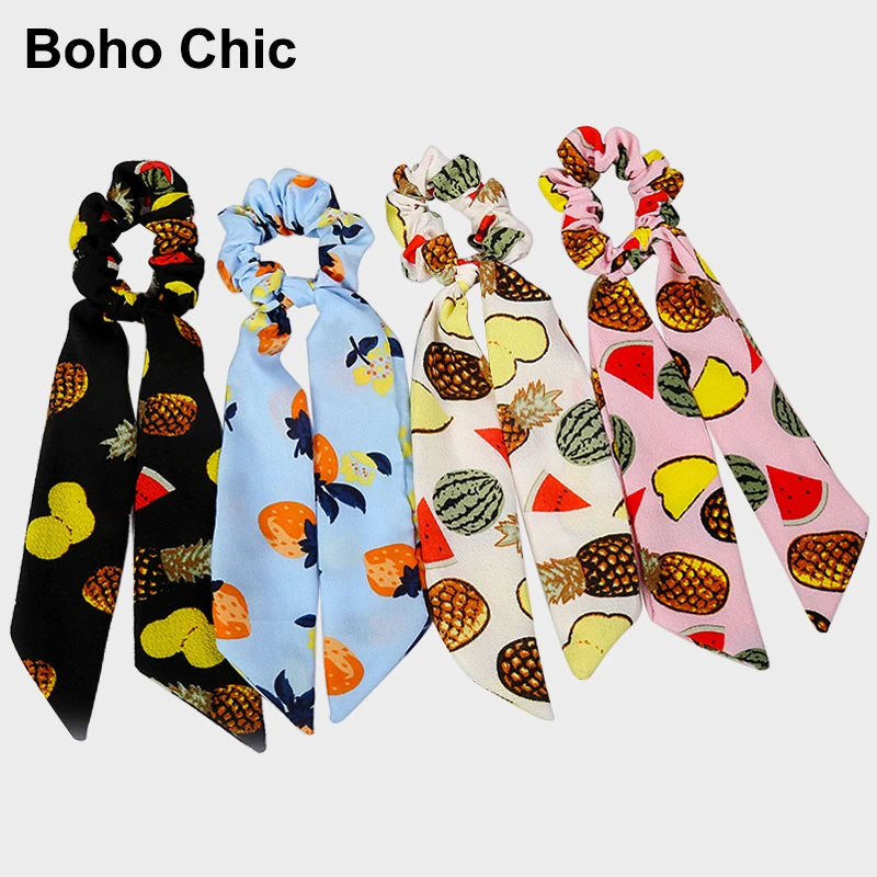 Женская эластичная повязка на голову для девочек с принтом аксессуары волос в