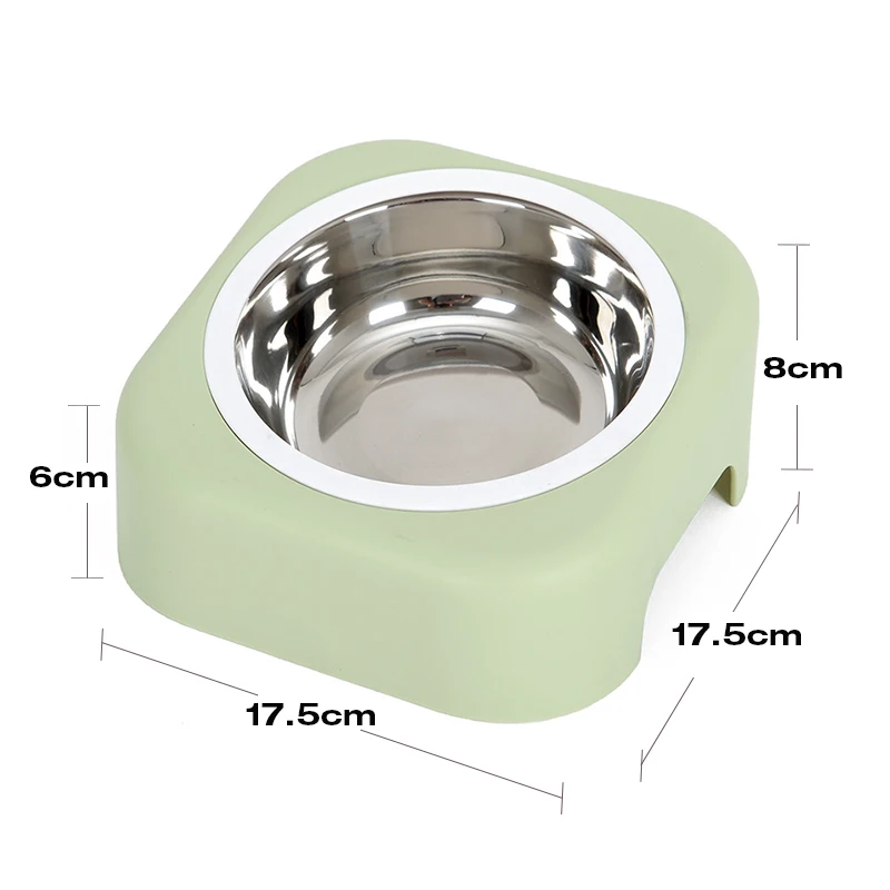 Smartpet 8 градусов собака Кот Еда миски из нержавеющей стали домашних животных