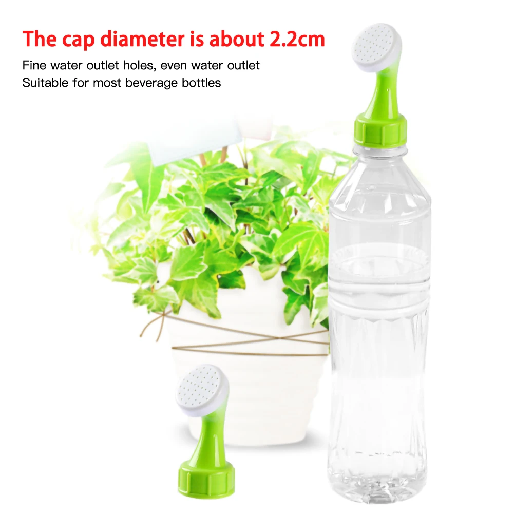 

2Pcs watering nozzle Plant Watering Attachment Spray-head Soft Drink Bottle Water Can Top Waterers Seedling Irrigation Equipment