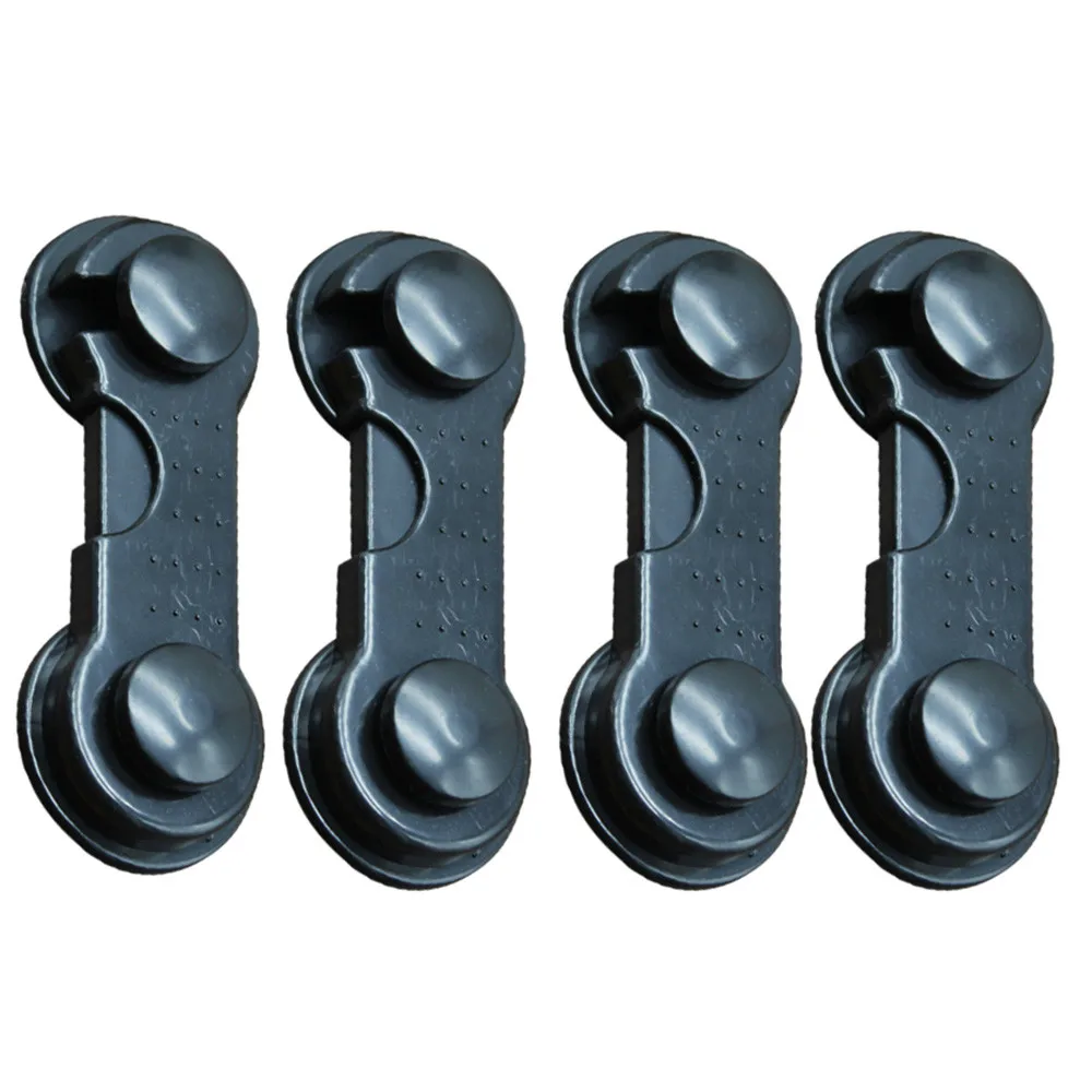 4 шт многоцелевой детский замок для ящика пластиковая защита детей шкафа