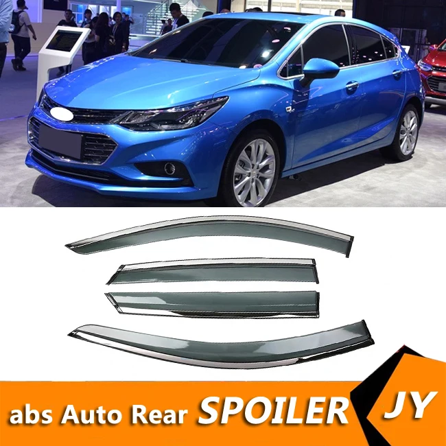 

For chevrolet cruze 2017 Window Visor Vent Shades Sun Rain Deflector Guard For chevrolet cruze Auto Accessories 4PCS/SET