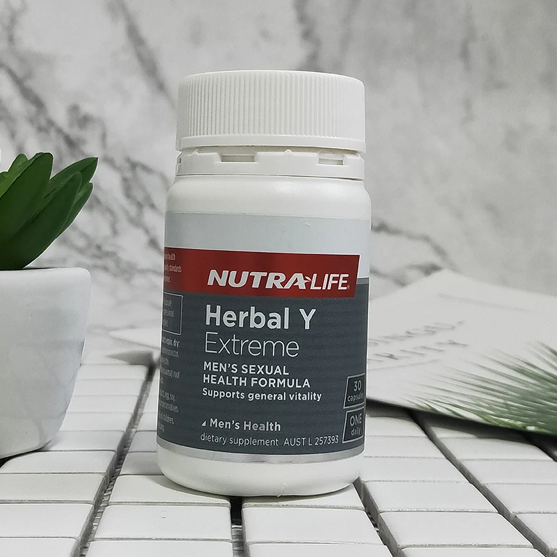 Пилюли NutraLife HERBAL Y EXTREME с ороговевшей козьей травой мужской тоник сексуальный