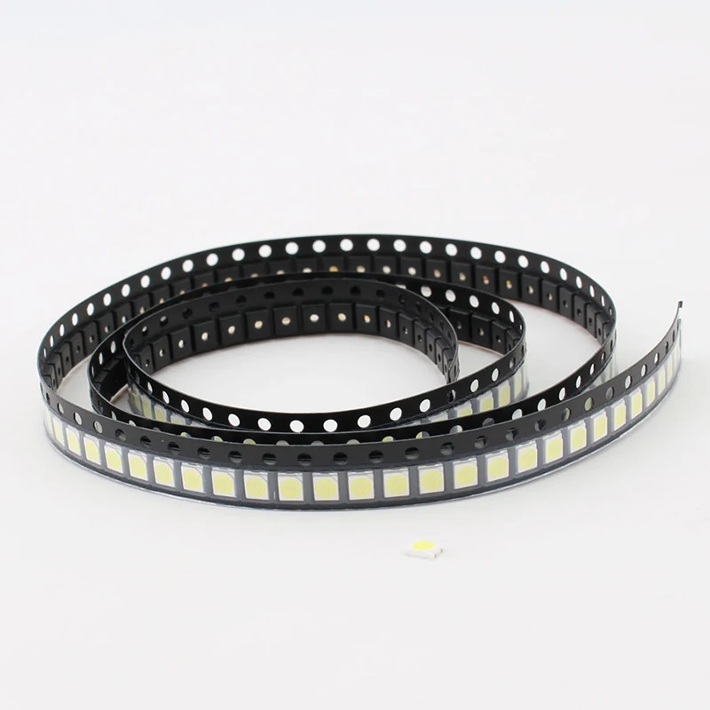 50 шт. SMD 3535 ТВ задний светильник светодиодный Диоды 3 в холодный белый чип 1 Вт ЖК