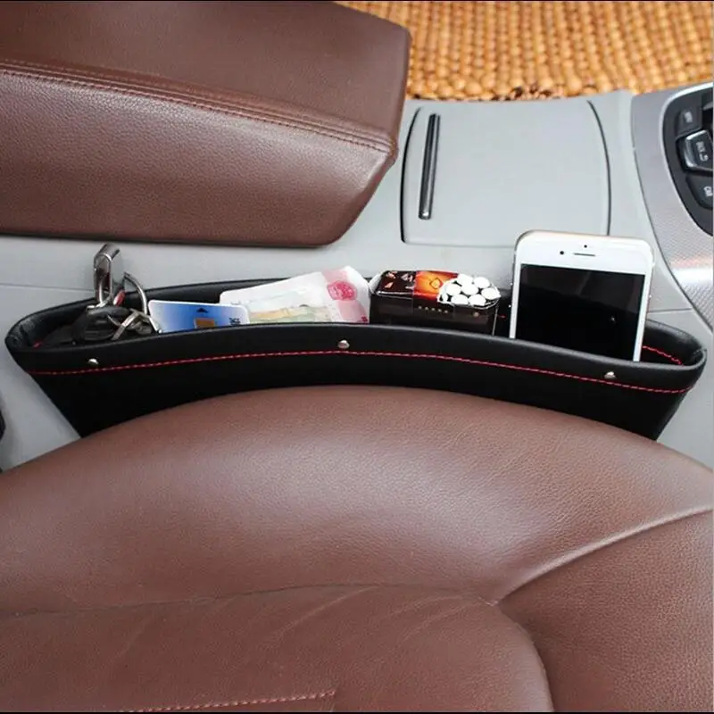 Do Samochodu Gadget Para Auto Organizador Organizer Car Accessories Accesorios Coche Interior Universal Seat Gap Storage Box | Автомобили