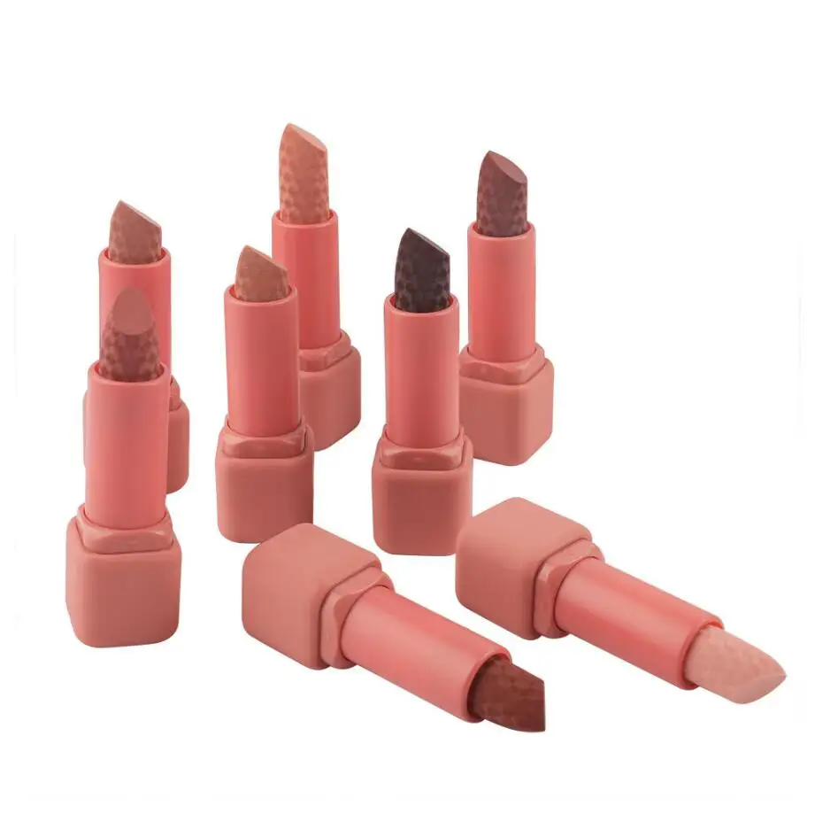 Nude Lispstick Private Label Wholesale Matte Lipsticks Custom Logo Lip Makeup Cosmetics Set High Quality Waterproof
