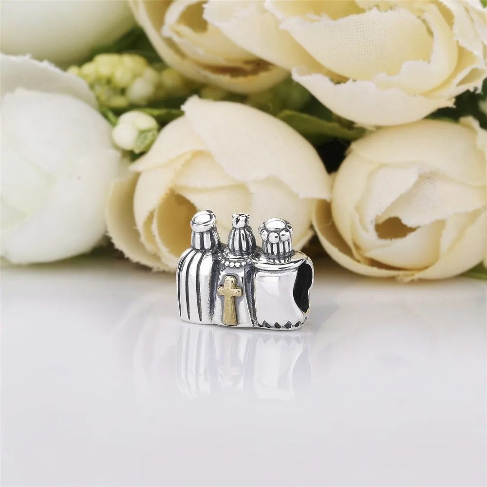 Moonmory чистый 925 пробы серебряные подвески Tres Reyes Magos Descatalogado бусины Три короля