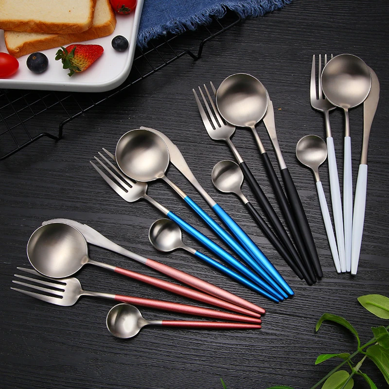 Набор столовой посуды из нержавеющей стали|Столовые сервизы| |