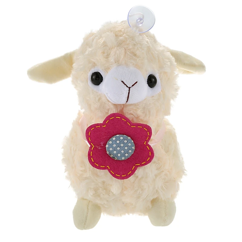 Из альпаки овечий плюшевый игрушечный крем Arpakasso Llama кукла чучело (белая) Baby brinquedos