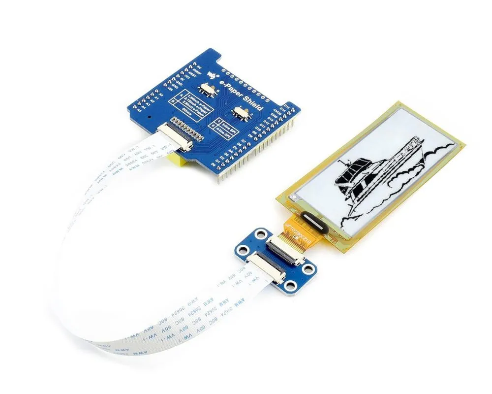 2 9 дюймовая Гибкая шляпа E Ink для Raspberry Pi|Интегральные схемы| |