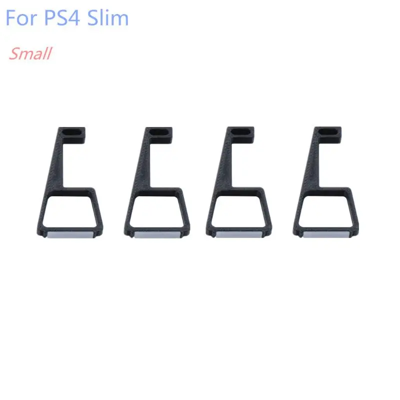 

4pcs New Cooling Feet Game Console Holder Horizontal Bracket Accessories For S-ony PlayStation4 PS4 Slim Pro Gaming WXTB