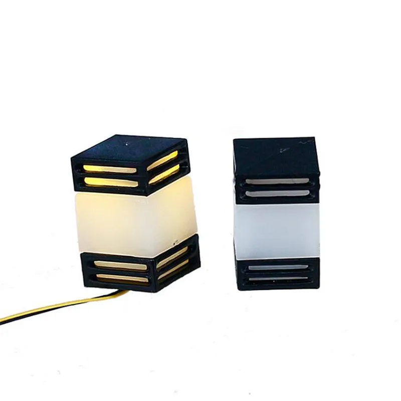 100 шт./лот архитектурная модель миниатюрный светодиодный светильник для