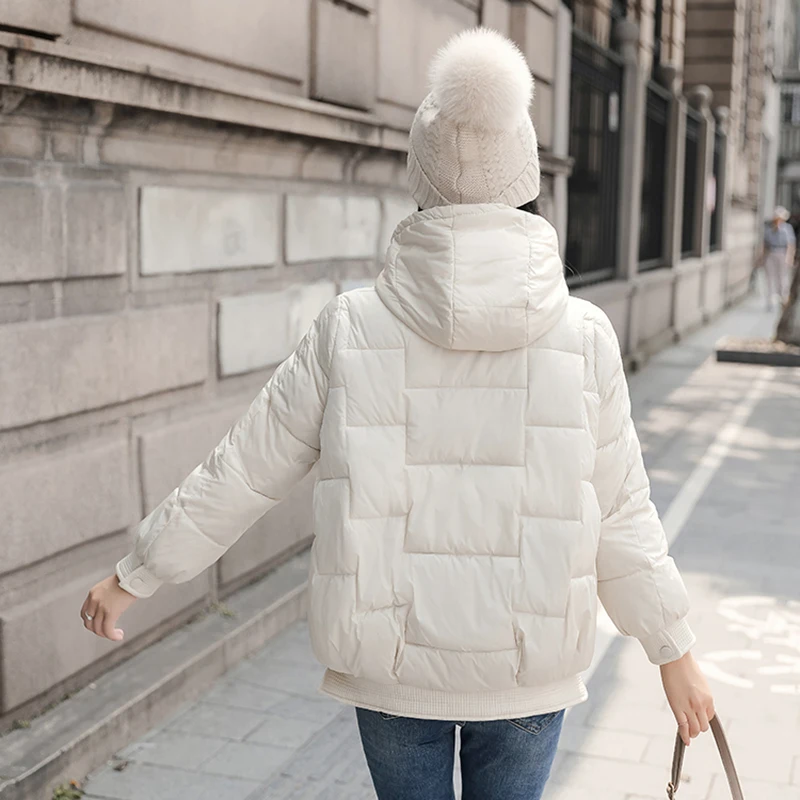 Fitaylor 2020 Новая женская зимняя куртка пальто с хлопковой подкладкой короткая парка