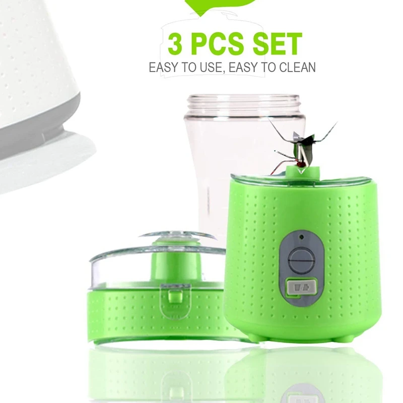 

Electric Fruit Juicer Blender Portable USB Personal Baby Food Milk Smoothie Maker Mixer Cup for Home Travel Office