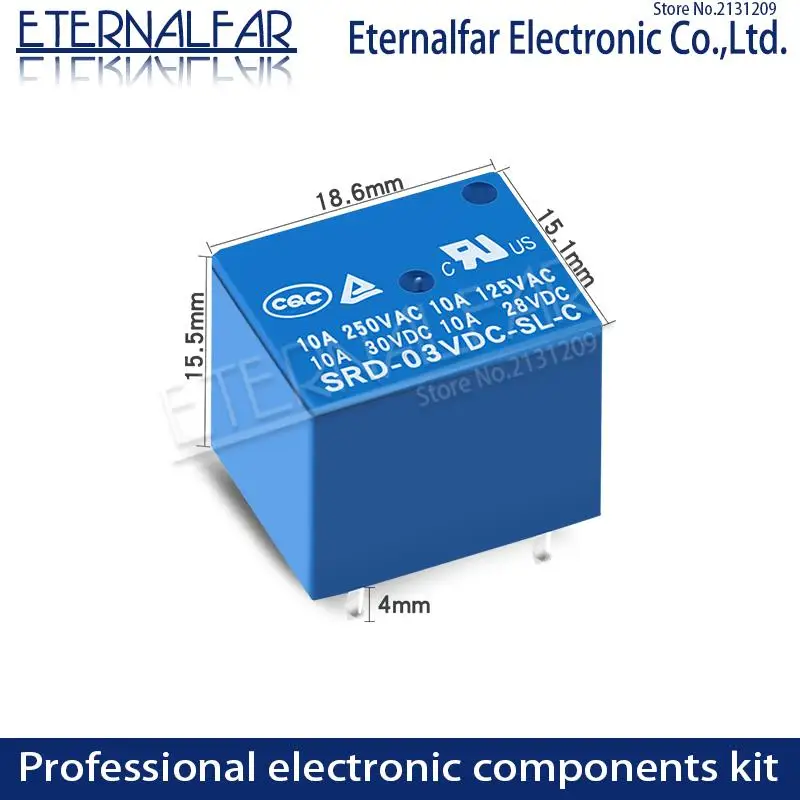 Реле времени Φ 5V 6V 9V 12V 24V 48V DC 10A 125V 250V AC SPDT NO Typc A 4PIN|Реле| |
