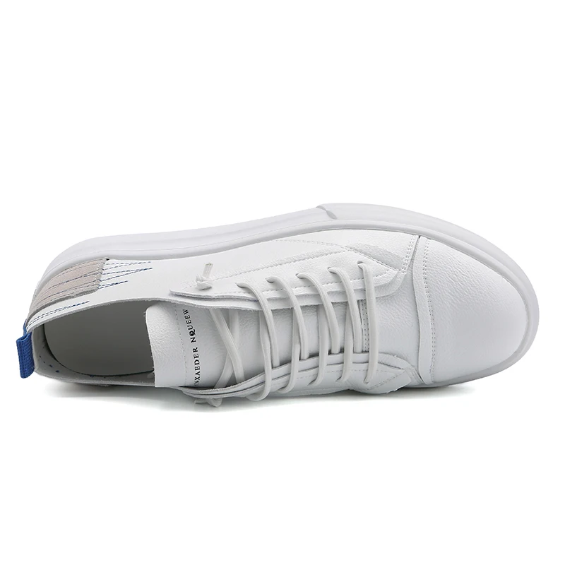 Легкие мужские повседневные белые кроссовки на шнуровке Мужская модная обувь