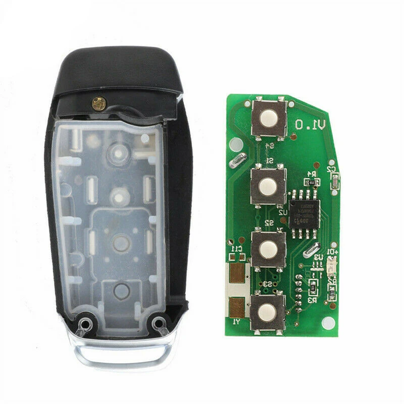 Keyecu Modified Flip Remote Key Fob 4 Buttons 315mhz 4D63 for Ford Focus Fusion Edge Escape Mustang FCC ID: OUCD6000022 | Автомобили и