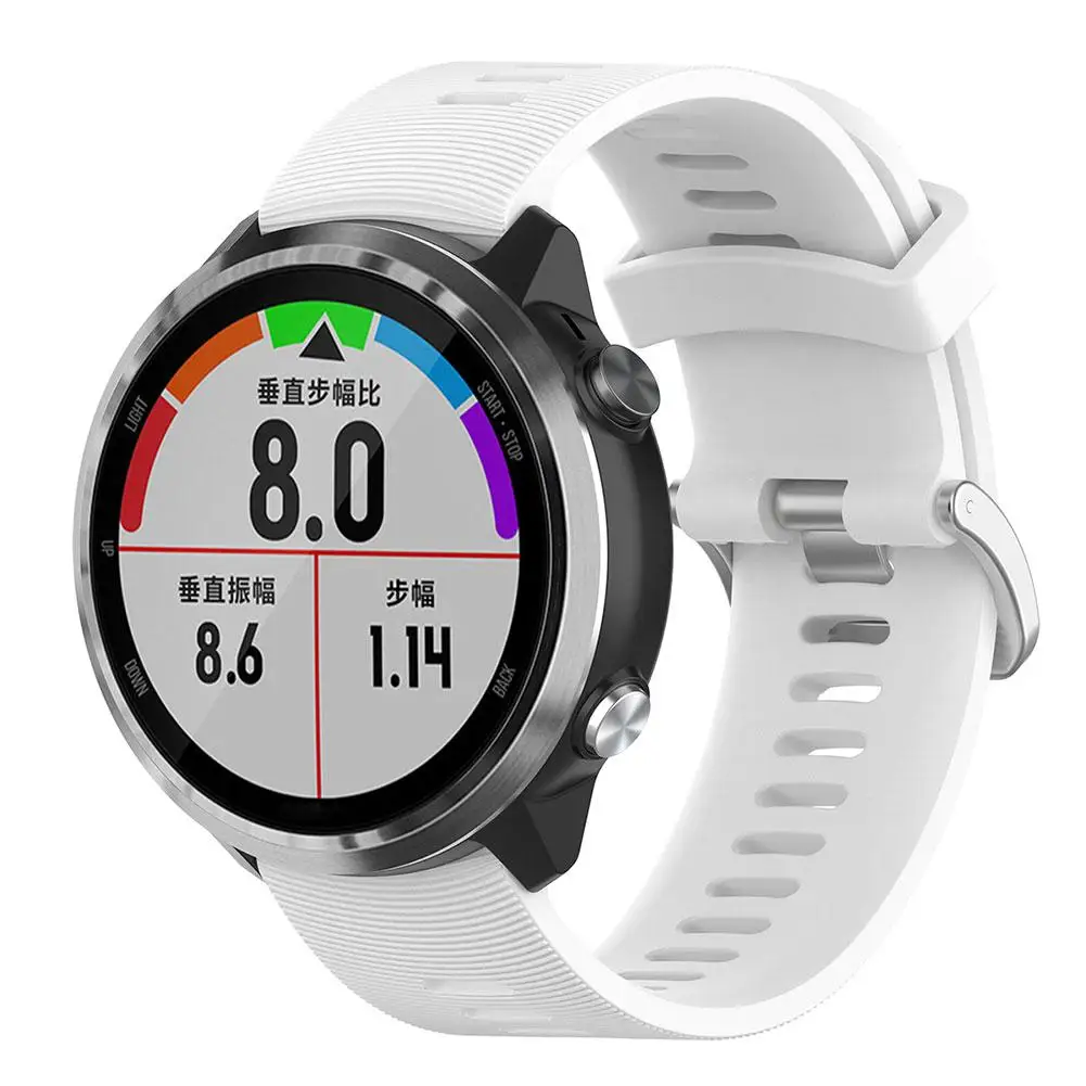 Высококачественный ремешок для часов мягкий силиконовый Garmin Forerunner 645 945 935 / Vivoactive