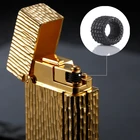 4 шт.лот 4,7 мм * 3,3 мм Универсальный флинцевый стальной шлифовальный круг для газовой зажигалки Dunhill Ремонт Замена внутренние детали бесплатная доставка