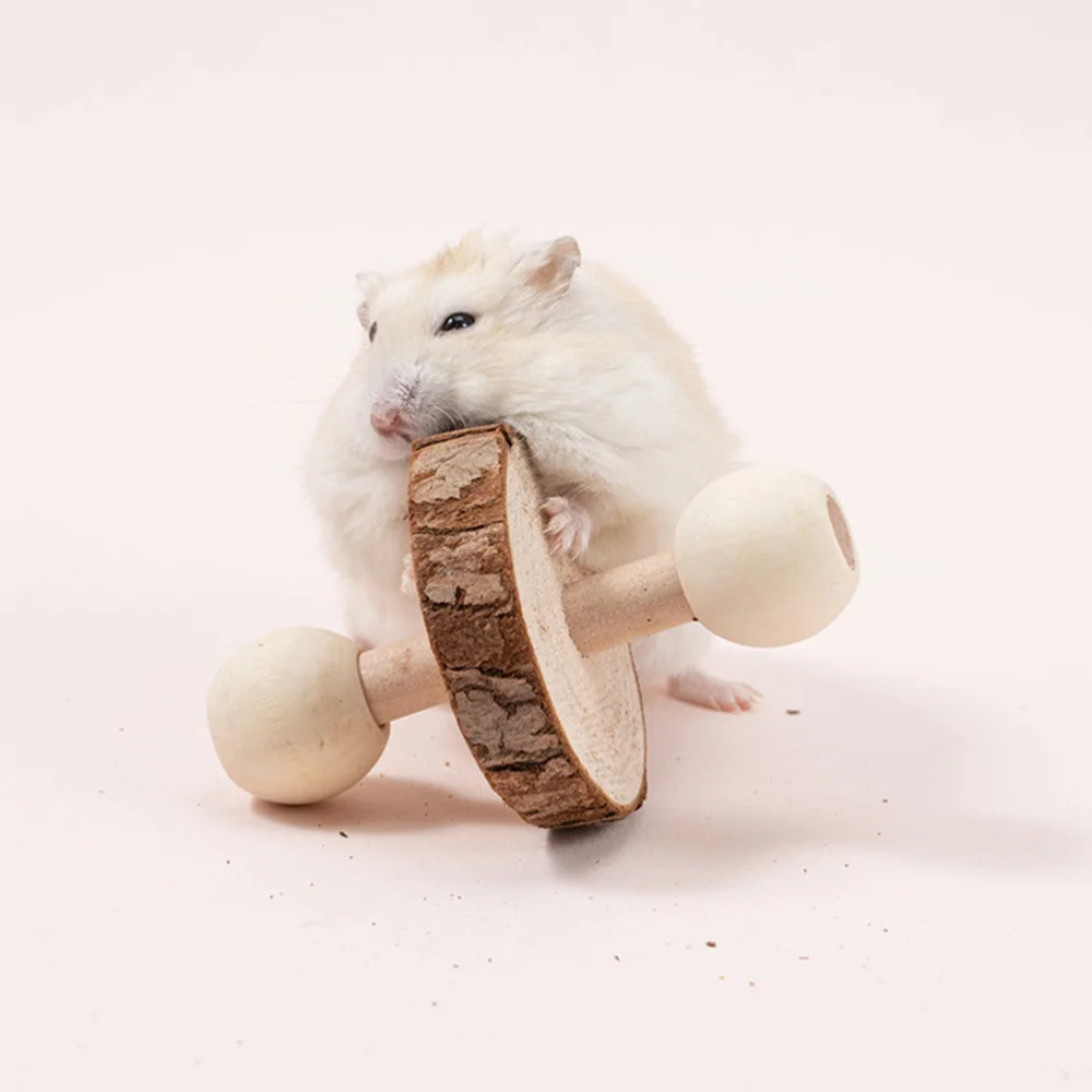 

1 Set Wooden Parrot Bite Parrot Bite Chewing Plaything (Assorted Color)