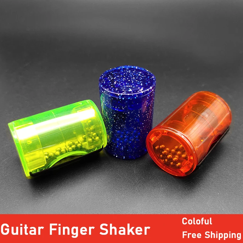 Укулеле шейкер для пальцев ритм кольцо песок колокольчик звук песка яйцо гитары