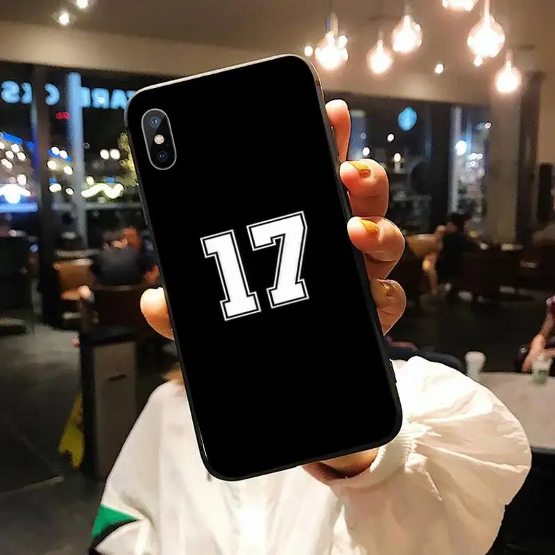 

Football Lucky number letter pattern high quality luxury Phone Case for iPhone 11 12 pro XS MAX 8 7 6 6S Plus X 5S SE 2020 XR