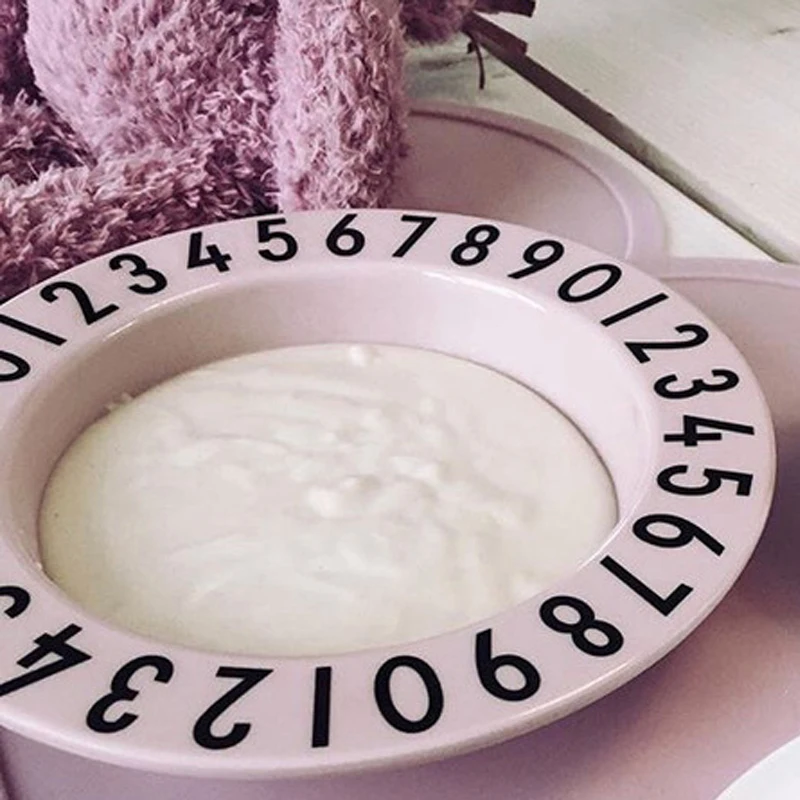 AAG скандинавские детские блюда детская посуда однотонная Минималистичная