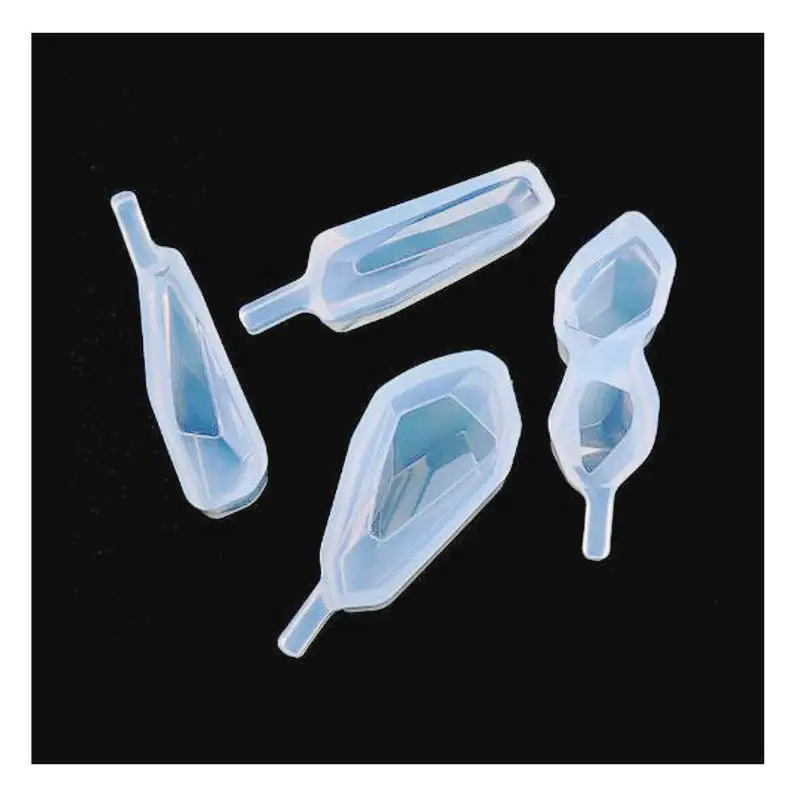 

DIY Stone Crystal Epoxy Jewelry Fillings Pendant Decor Silicone Mold Charms Handmade Irregular Shapes Necklace Earring Mould Art