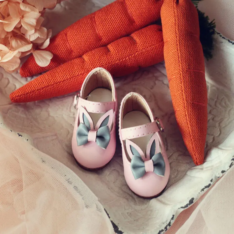 

1/4 1/6 1/8 bjd shoes rabbit shoes for 1/6 YOSD 1/4 MDD 1/8 Lati doll shoes doll accessories bjd leather shoes