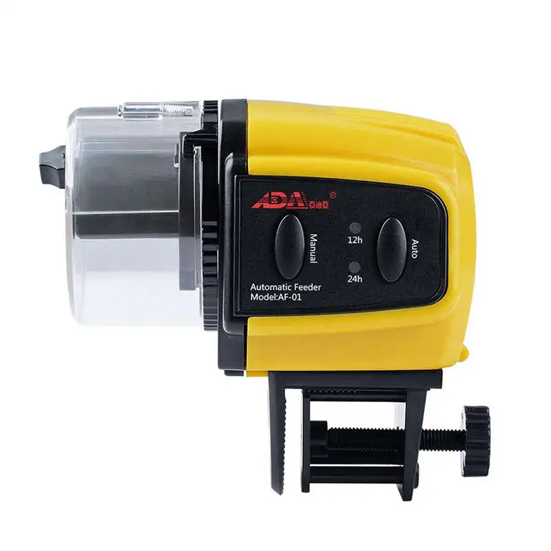 Аквариум Автоматический фидер для рыб цифровой ЖК таймер кормления еды