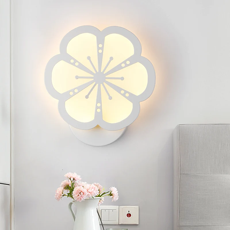 Nordic Vintage Loft Wood LED Wall Lamp Bedroom Bedside Lights Aisle Corridor Hotel 110-240V Decoration &amp Lighting | Лампы и