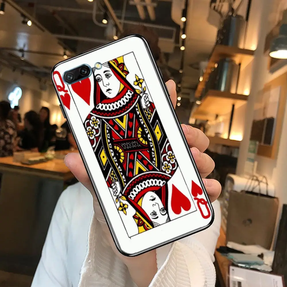 

Humorous clear Phone Case For Huawei Honor 10 9 8 7 N Pro Lite A C RU Black Etui Coque Hoesjes comic fashion