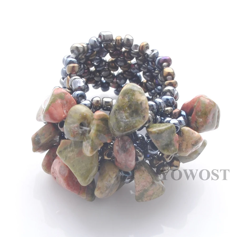 Бесплатная доставка незакрепленные бусины из натурального камня