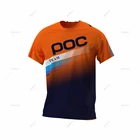 Новинка 2021, футболка для горного велосипеда, горного велосипеда, внедорожника DH Fxr, велосипедная локомотивная рубашка для езды по пересеченной местности, горная команда, футболка POC